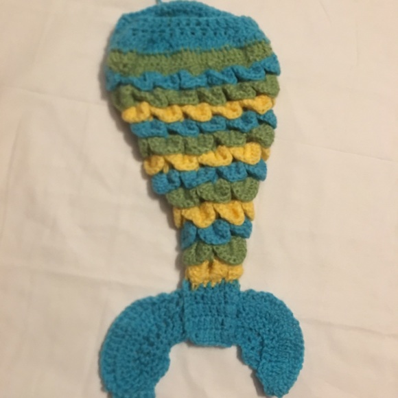 Crochet 🧶Newborn Mermaid 🧜‍♀️costume photography - Picture 5 of 6
